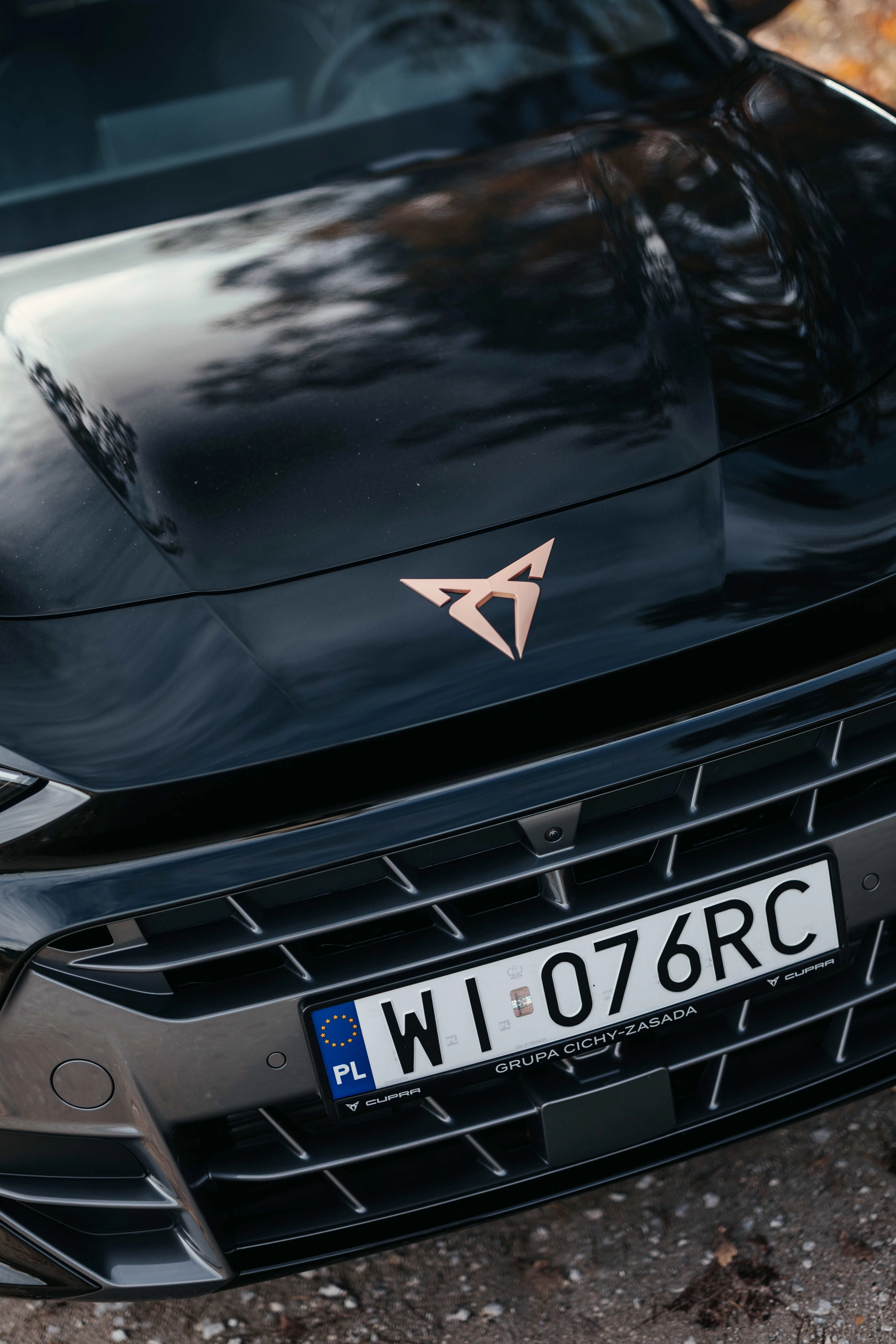 Maska czarnej CUPRY Formentor