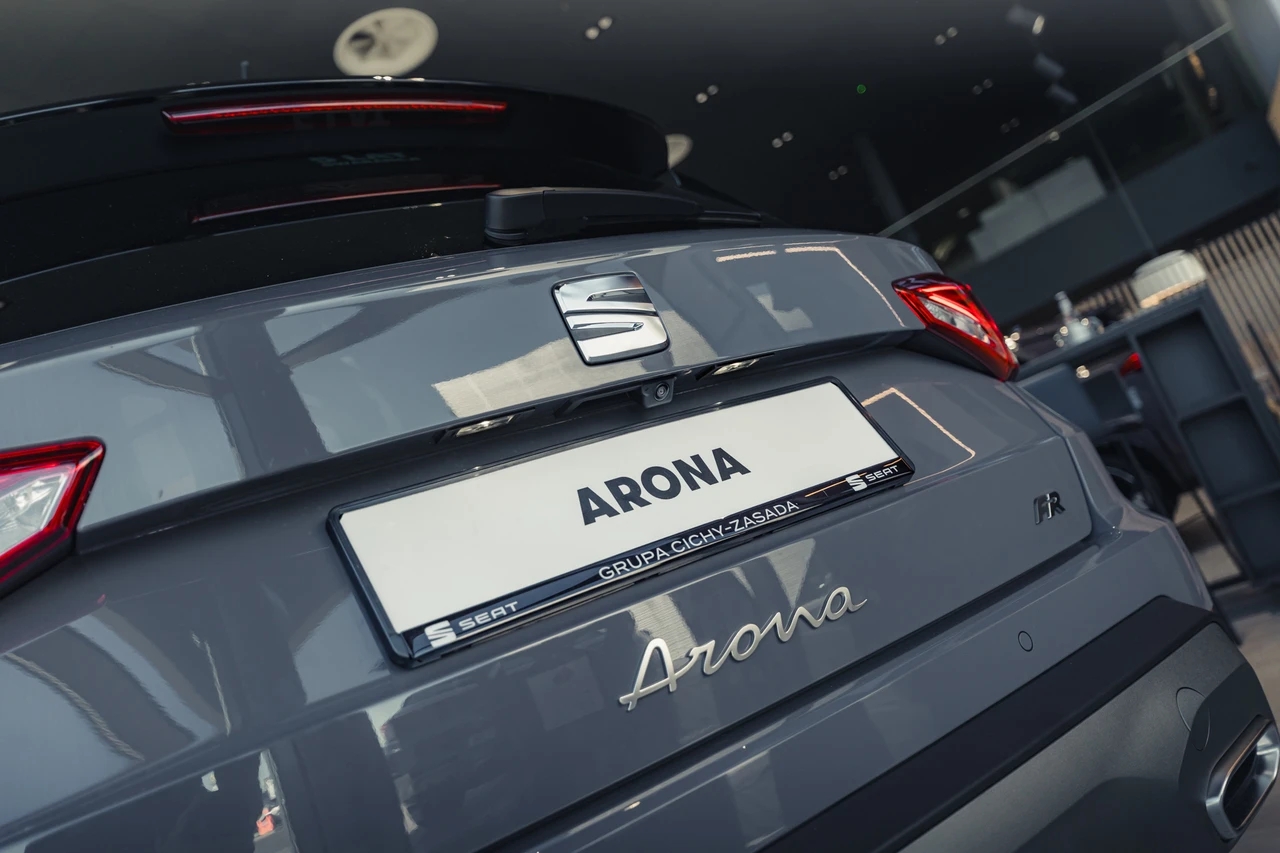 Tylny zderzak SEATA Arony na ekspozycji w SEAT Szczecin przy ul. Południowej 6