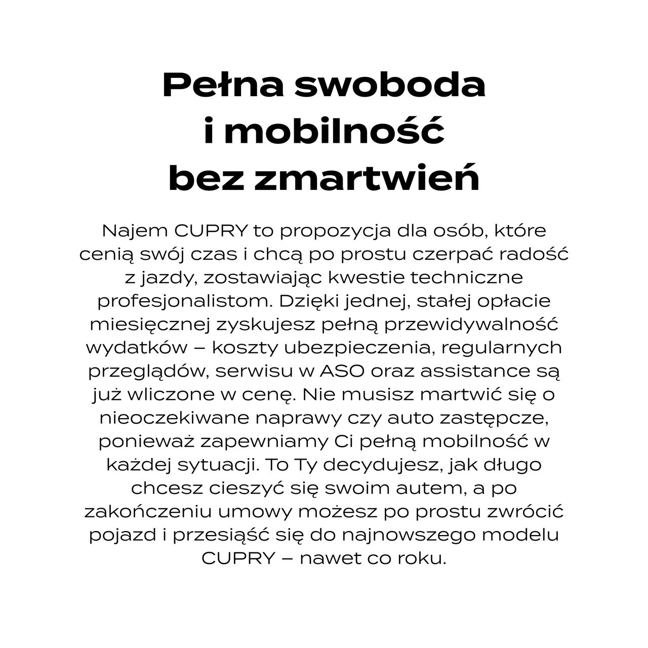 najem samochodu dla ciebie