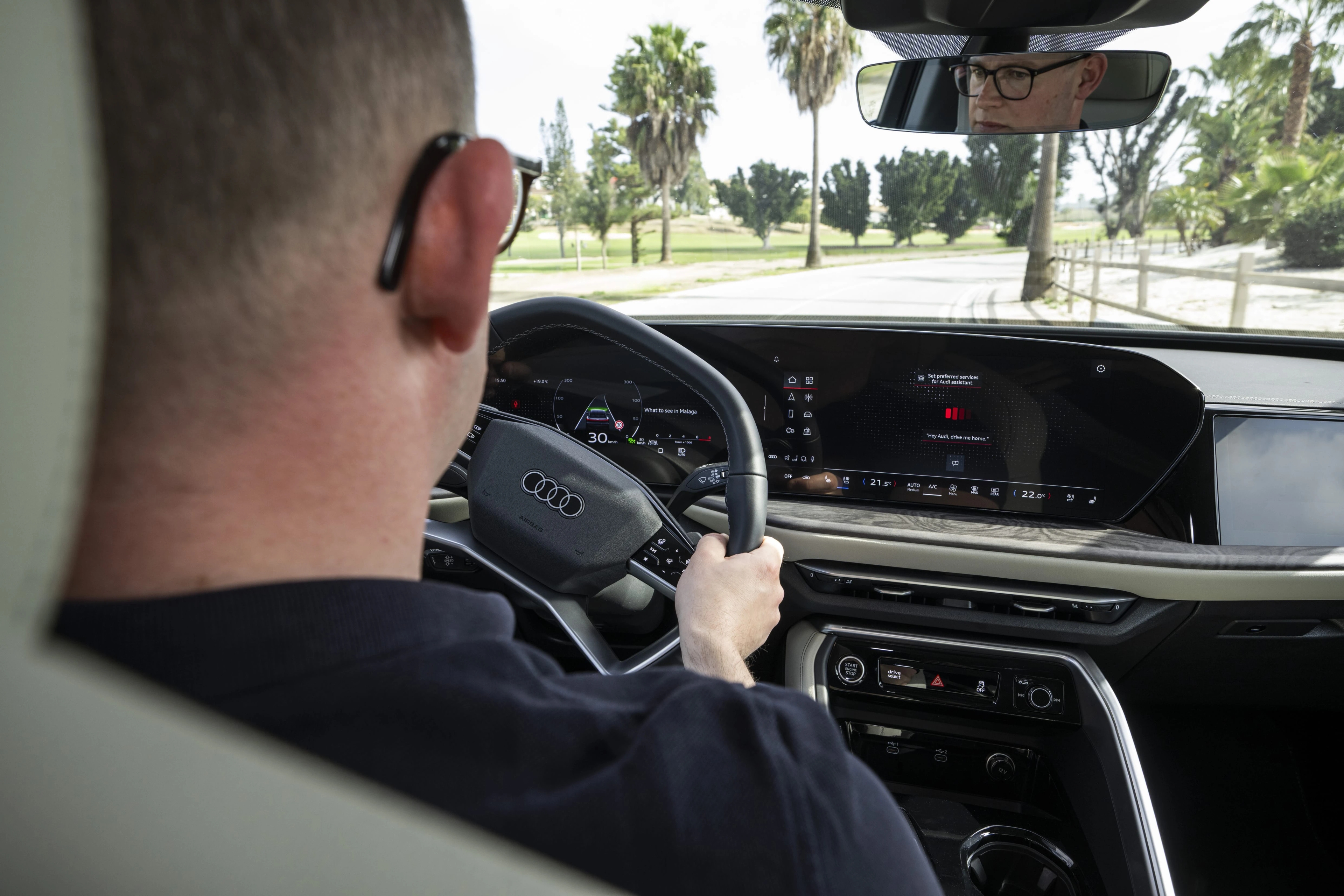 Audi Q5 kokpit