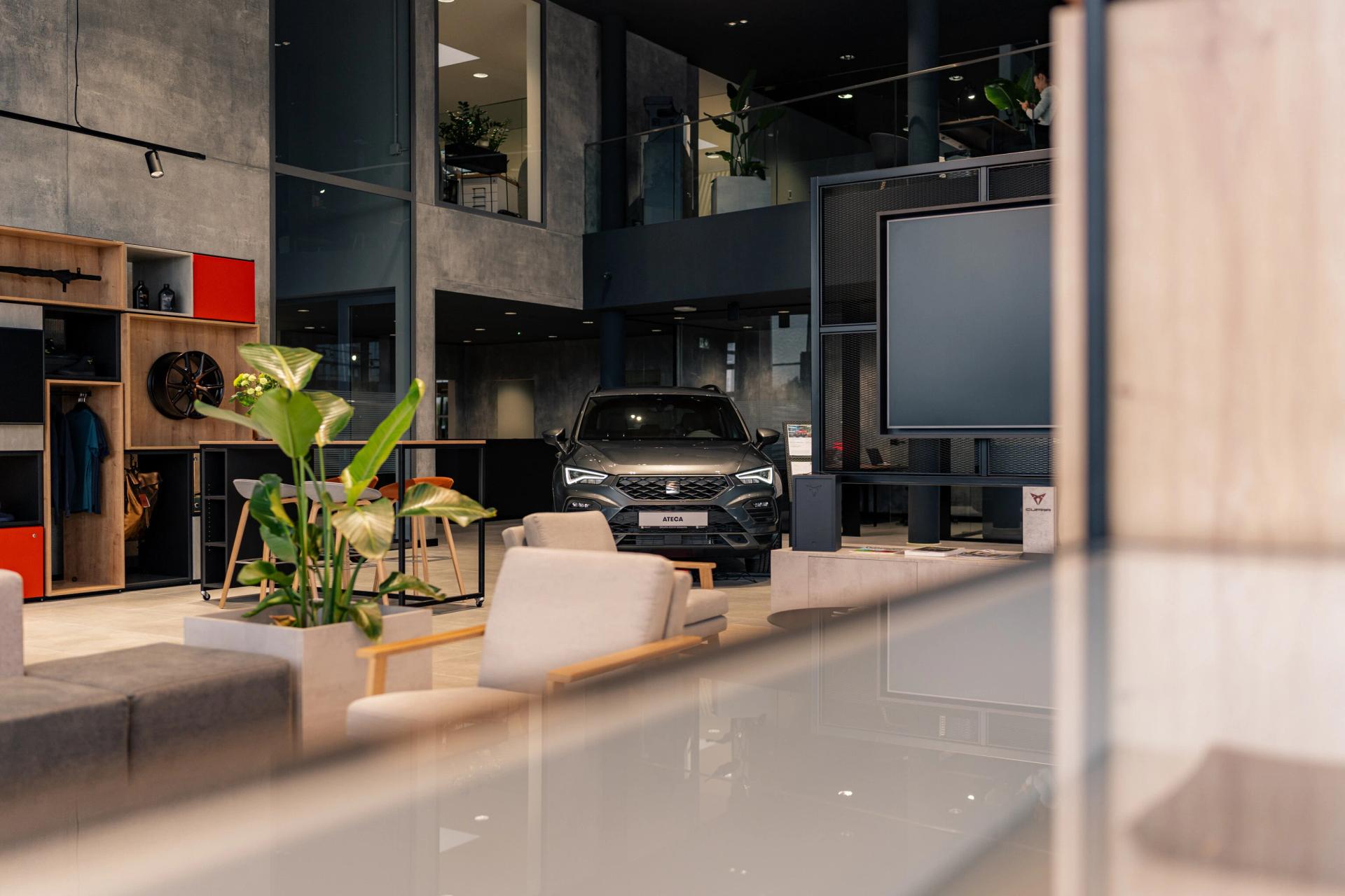Wnętrze salonu SEAT Szczecin