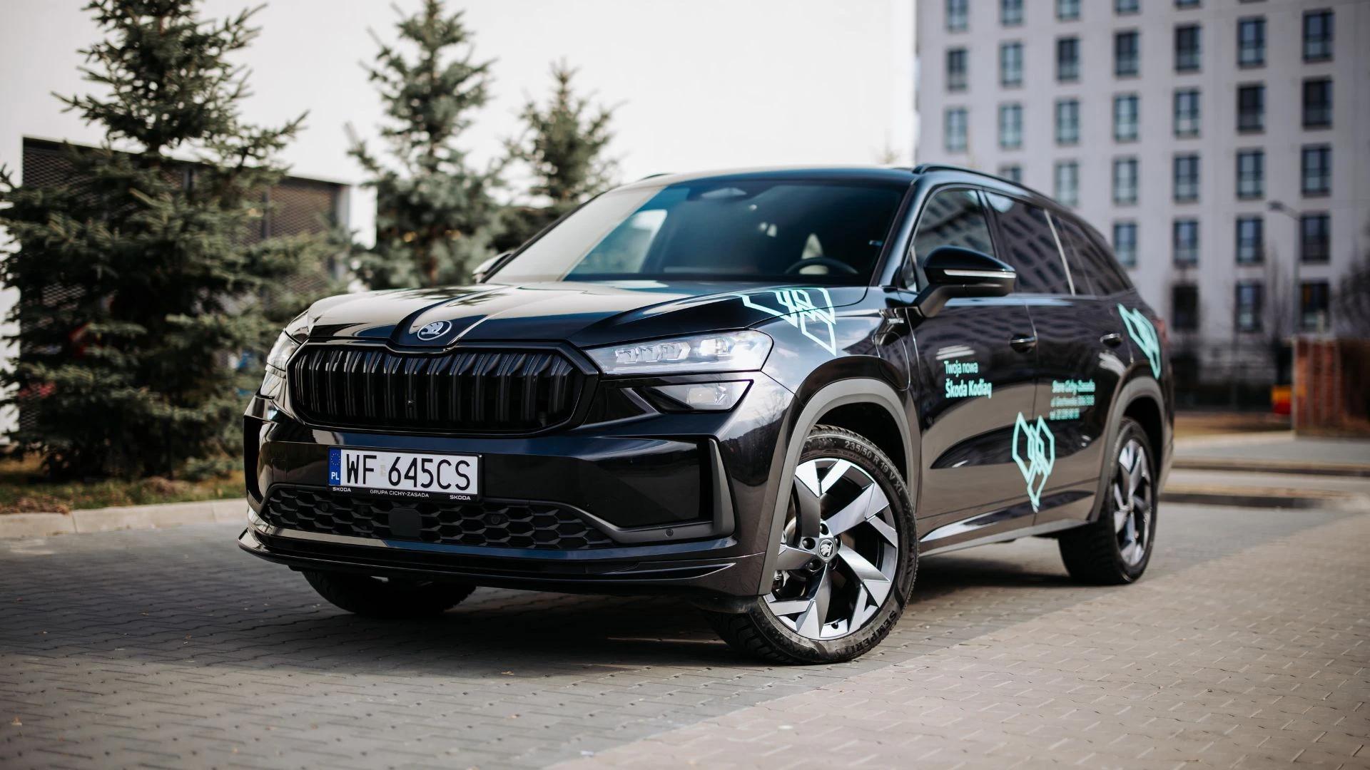 Czarna Skoda Kodiaq