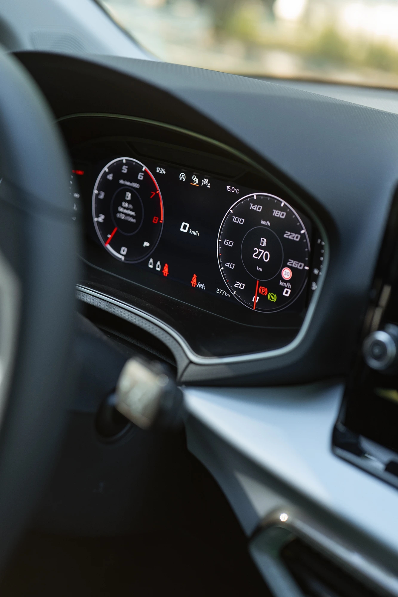 Wirtualne zegary w SEAT Arona