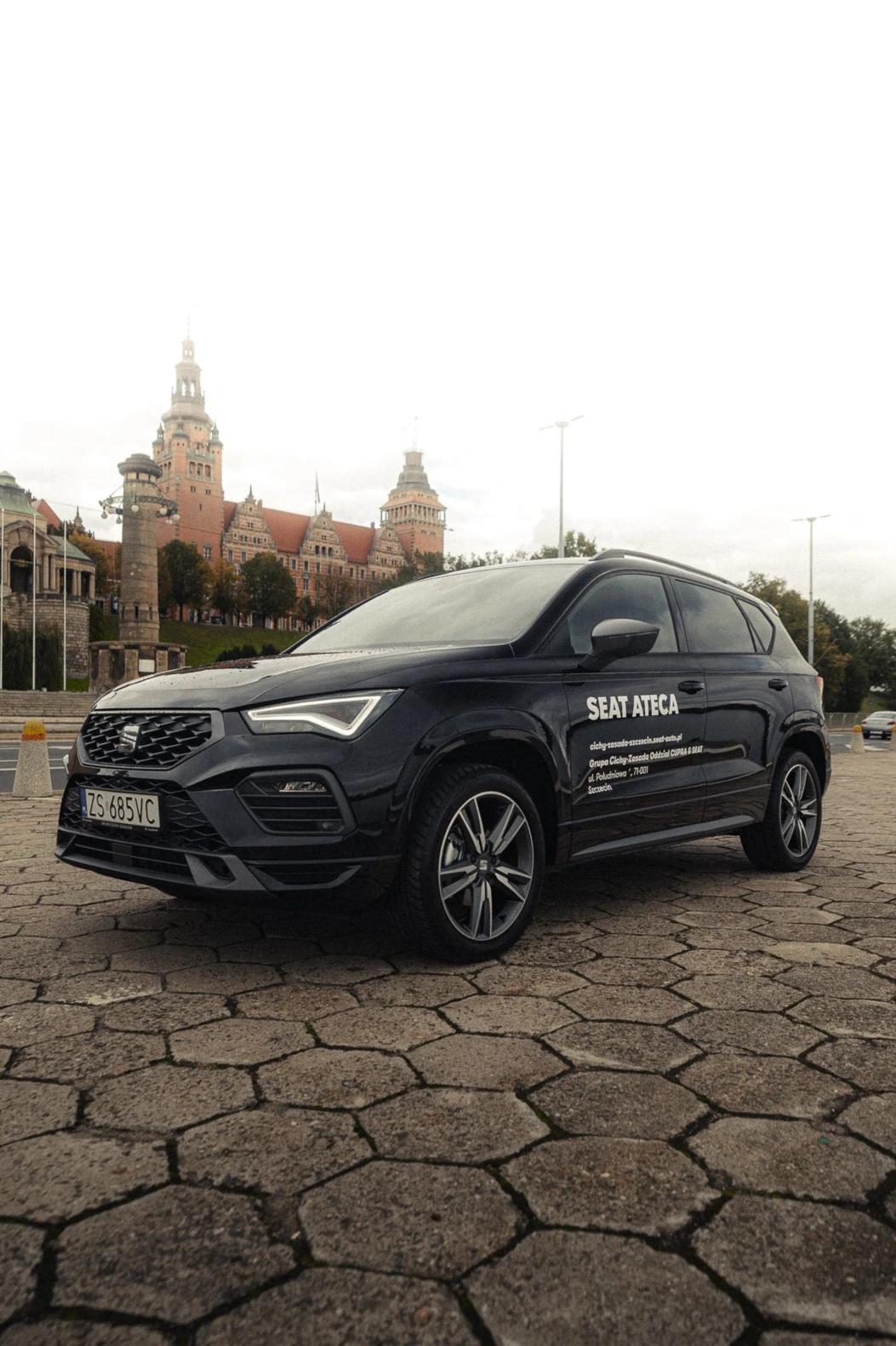 SEAT Ateca w centrum Szczecina