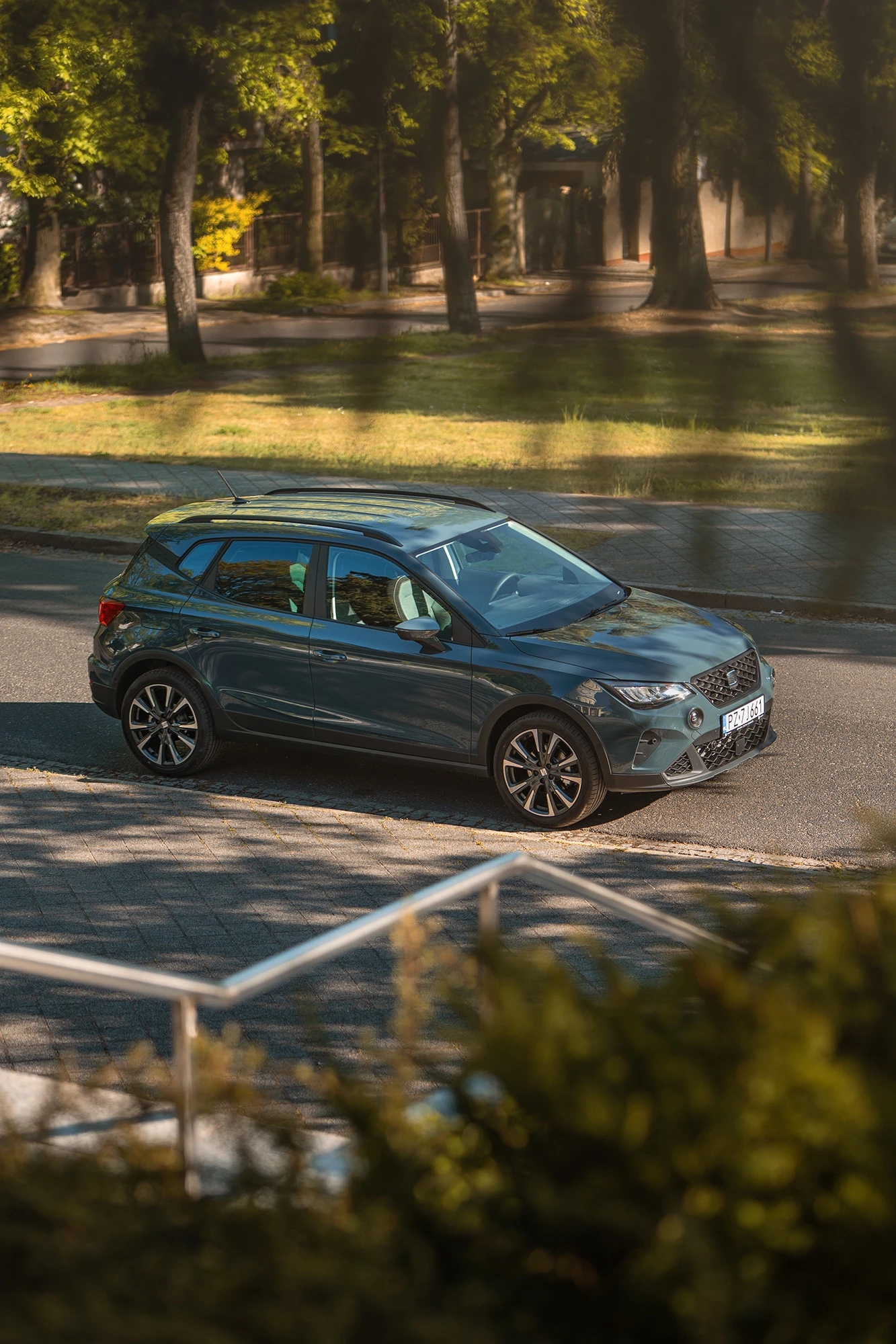 SEAT Arona w poznańkim parku