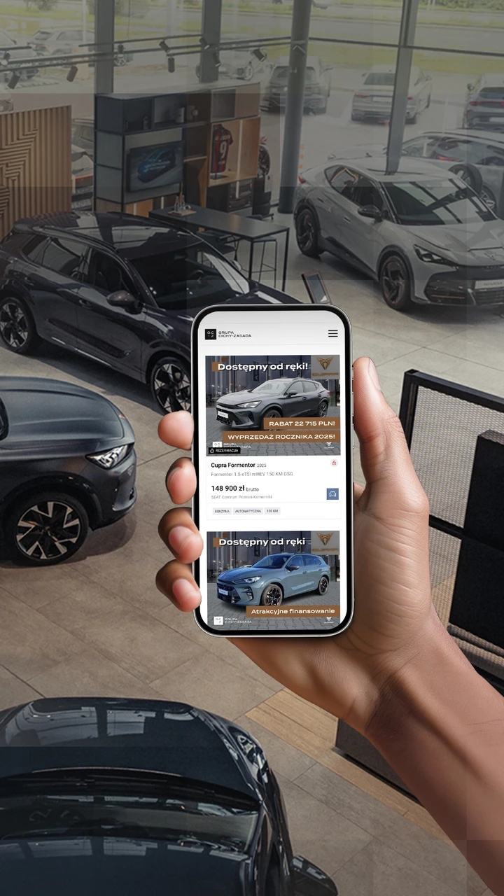 CUPRY dostępne od ręki w salonie CUPRA Poznań Komorniki