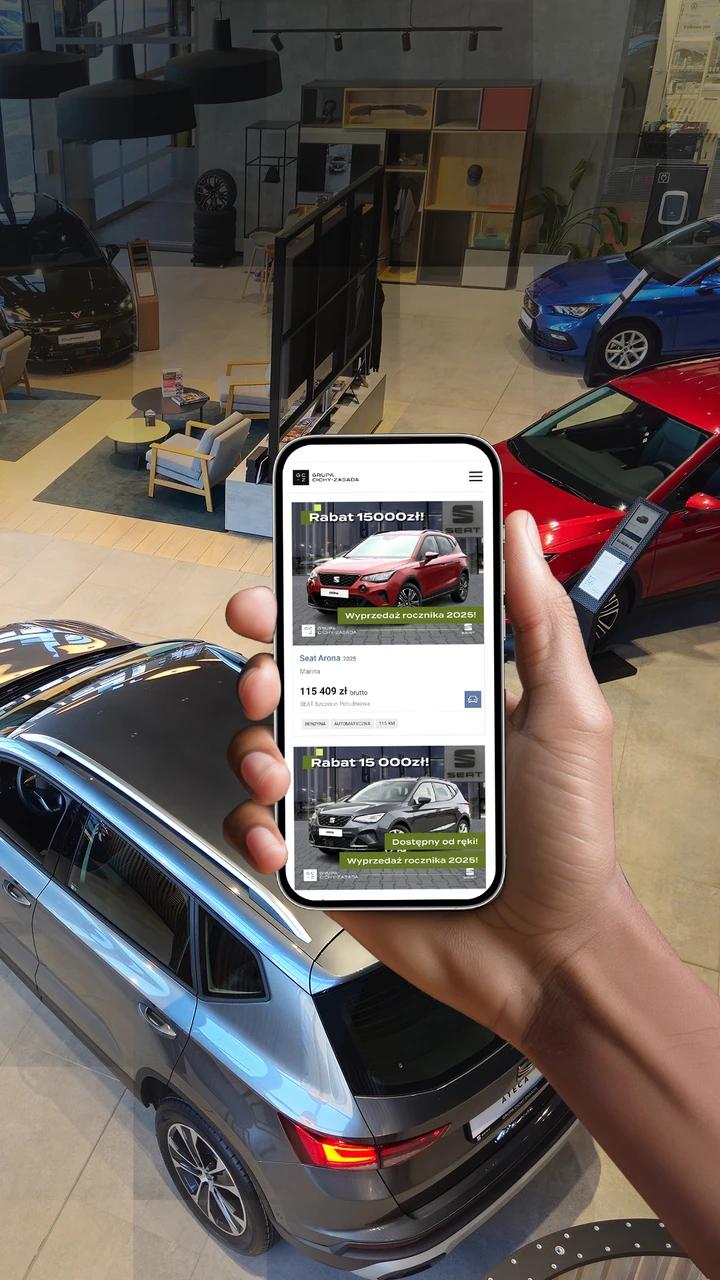 Samochody dostępne od ręki w salonie SEAT Szczecin