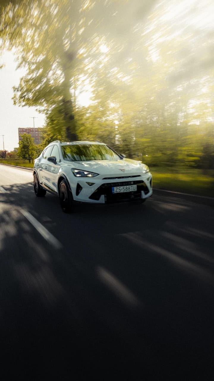 CUPRA Formentor w trasie
