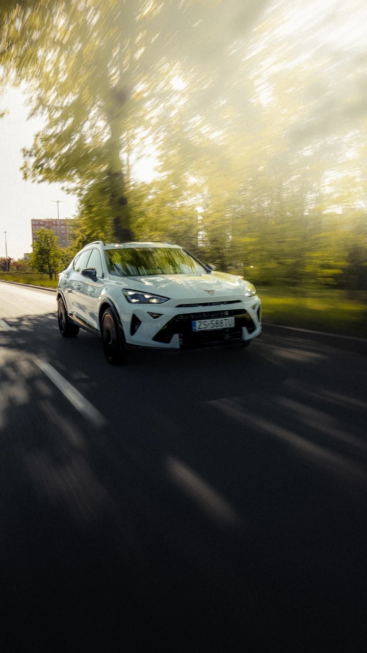 CUPRA Formentor w trasie